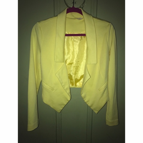 Yellow Forever 21 Blazer - Picture 1 of 2
