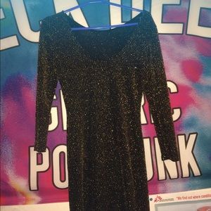 Gold and Black Bodycon