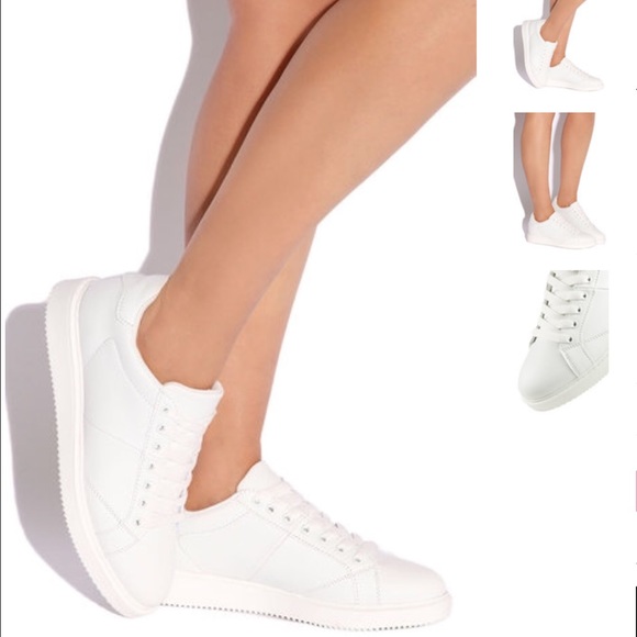 White Sneakers - Lola Shoetique