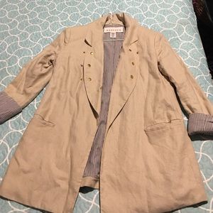Madchen XS tan blazer