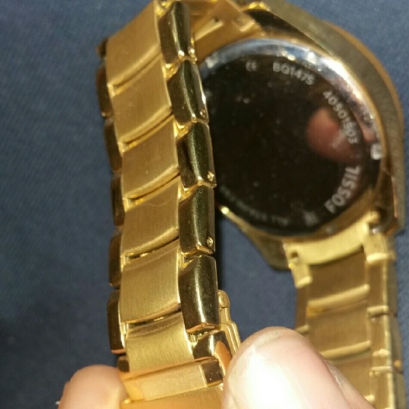 FOSSIL ladies gold watch
