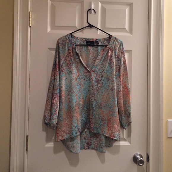 Fun flirty peasant top