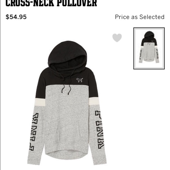 ISO Pink Cross-Neck pullover - Picture 1 of 1