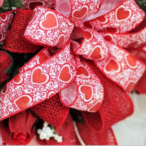 Motherβs Day?? Wreath Heart Decoration Gift of Love. Custom handwritten heart! - Picture 2 of 4