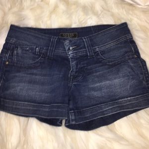 Guess stretch denim shorts