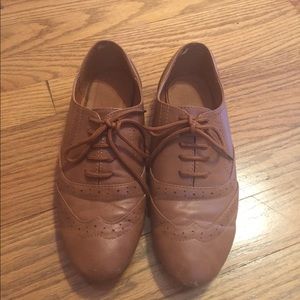 Brown Oxfords