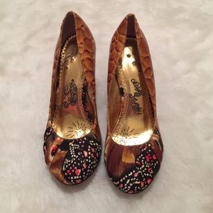 Naughty Monkey Multicolor Heels