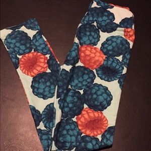 BNWT LuLaRoe Tween leggings raspberry