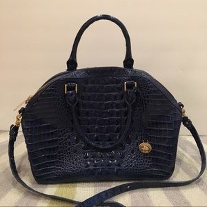 Brahmin Hudson Leather Satchel