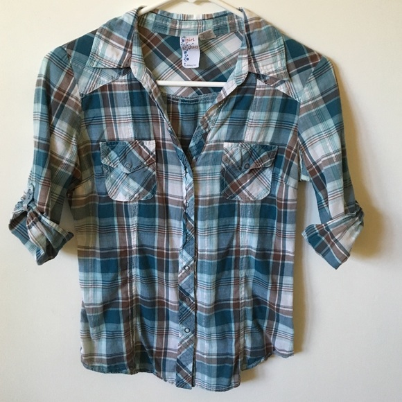 Quarter sleeve flannel