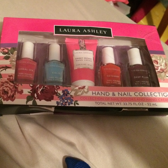 Laura Ashley nail and hand collection