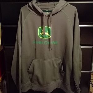 John Deer Sweatshirt 100% Polyester Men's XL OFFER