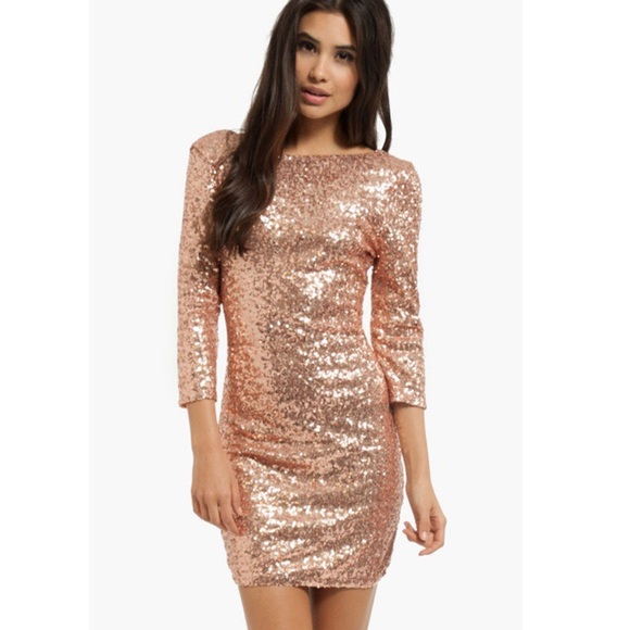 Tobi Sequin Mini Dress