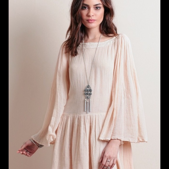Light pink gauze dress/tunic