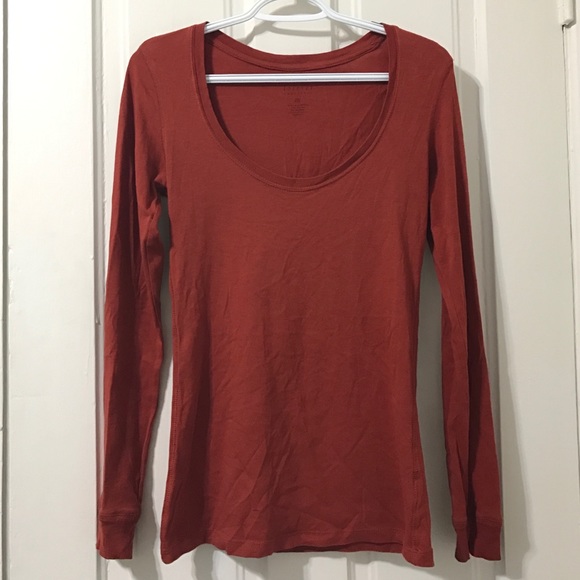 Rustic orange long sleeve