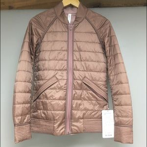 Lululemon Reversible Jacket "Bomb Bomber" Size 4