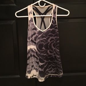 Lululemon Athletica Patterned Workout Tank