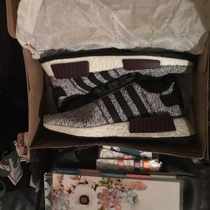 Adidas (grade school) NMD sneaker