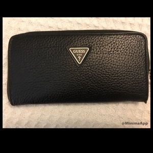 Guess women's zip around wallet