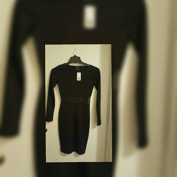 Black Midi dress