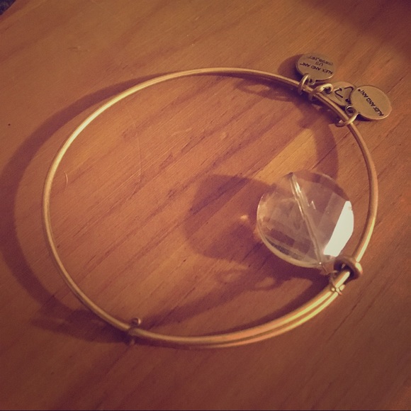 Alex & Ani bangle with crystal