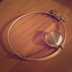 Alex & Ani bangle with crystal