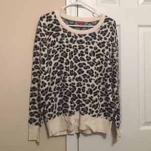 Cheetah Print Sweater