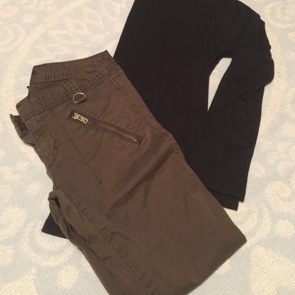 Dark pants