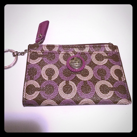 COACH Mini Skinny id case