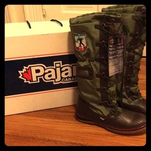Tall pajar winter boots