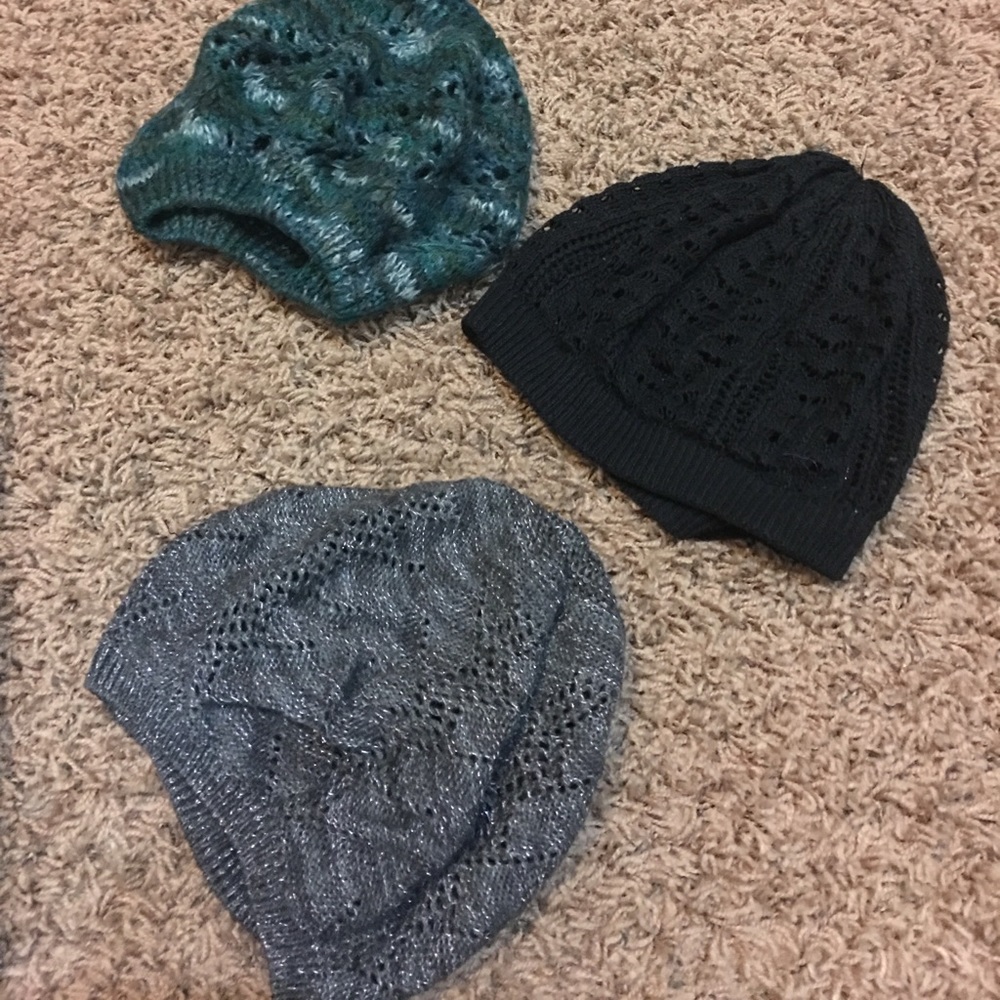 Knit Slouch Hat Bundle