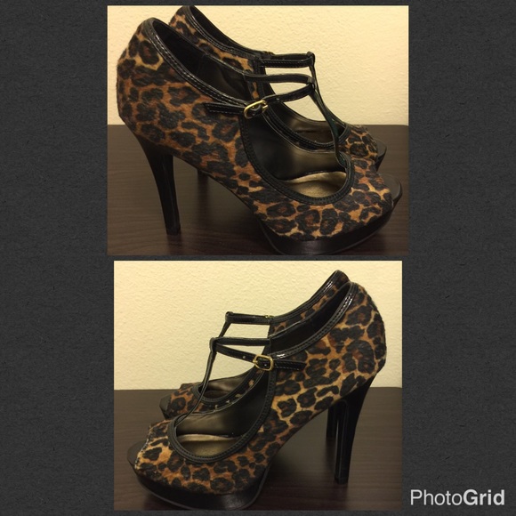 Animal Print Pumps FINAL SALE
