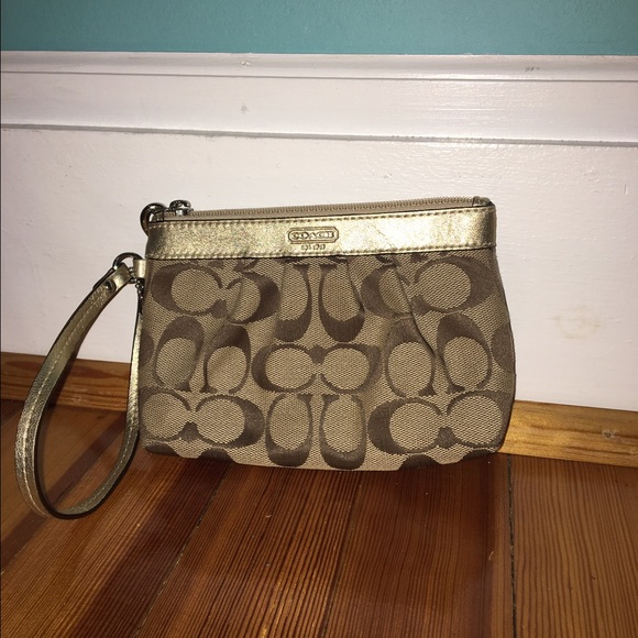Coach Handbags - SOLD Authentic Coach medium Wristlet