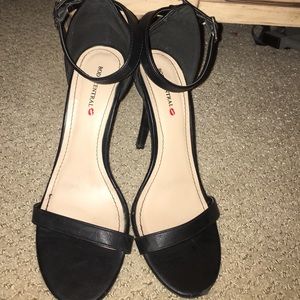 Black heels