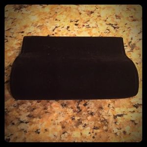 Black Velvet/Velour clutch