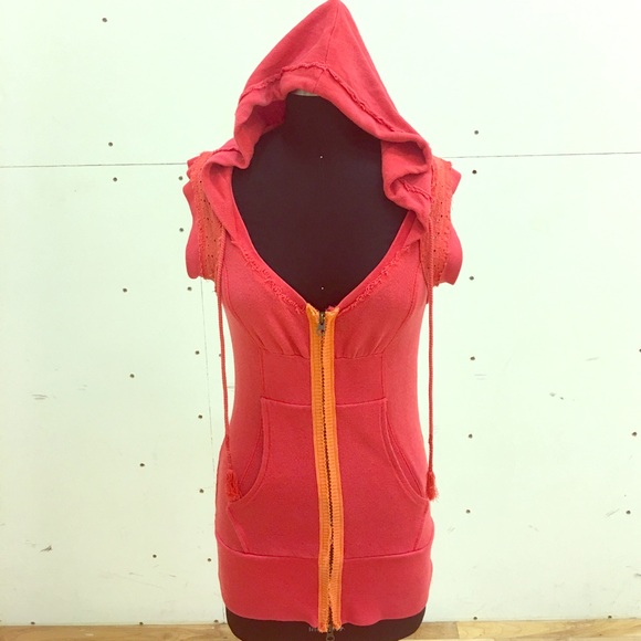 Free People Sleeveless Hoodie - Picture 1 of 5