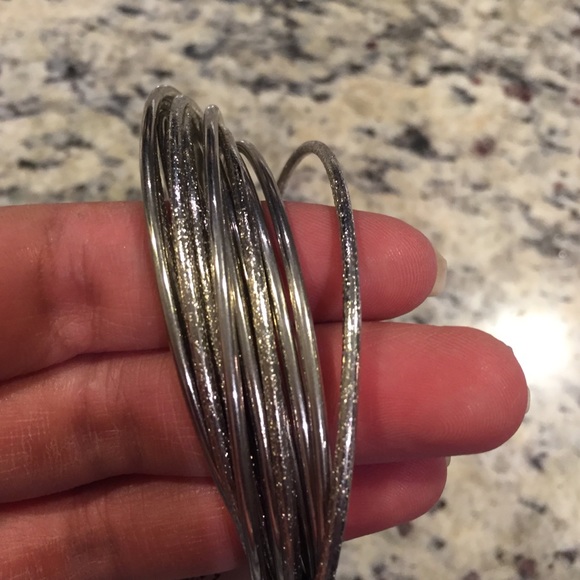 Mango Silver Bangles - Picture 3 of 3