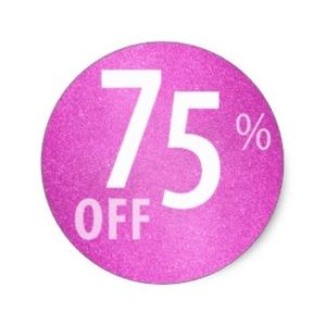 Most items in my closet priced 75% OFF retail!