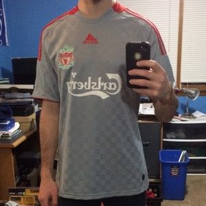 Adidas Men's Liverpool Football Club-Carlsberg