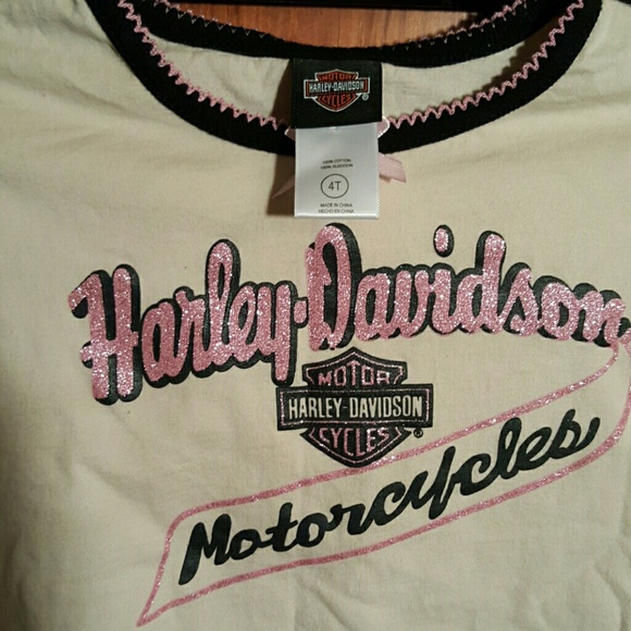 Toddler Harley Davidson top - Picture 2 of 4