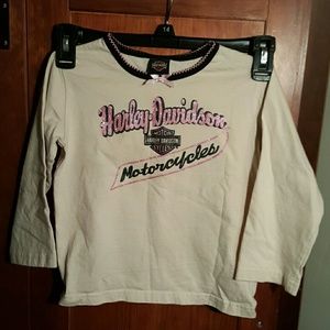 Toddler Harley Davidson top