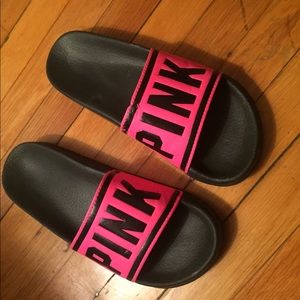 Victoria's Secret pink slippers