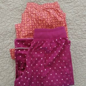 2 pair size small pajama bottoms.