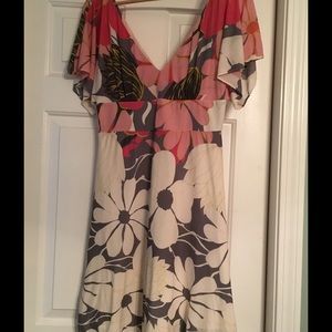 Tibi Flowered Dress