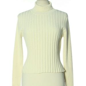 Preston & York Sweaters - Ivory Cream Ribbed Sweater Longsleeve Vintage Smal Preston & York Sweaters - Ivory Cream Ribbed Sweater Longsleeve Vintage Smal