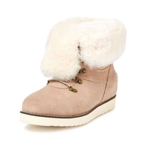 $249 Australia Luxe Yael Lace-Up Boot