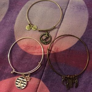 Alex and Ani bracelet set!