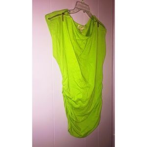 Michael Kors lime green blouse