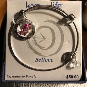 Love this life expandable bracelet