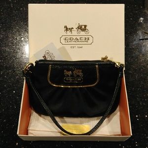 Coach wristlet purse